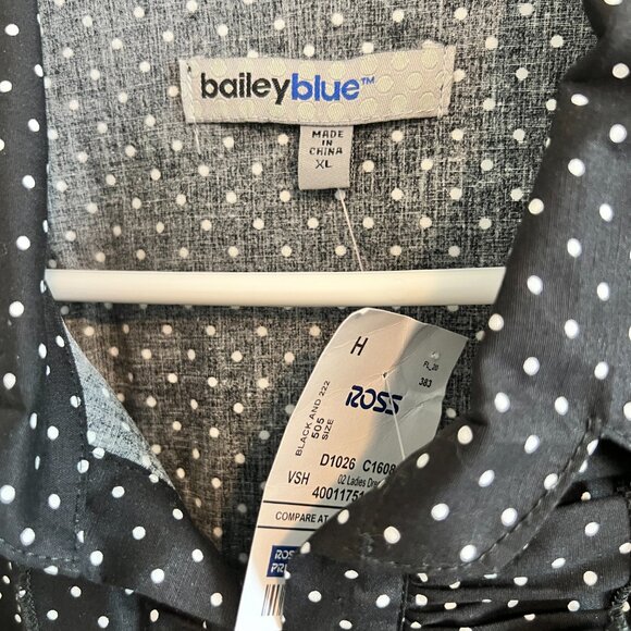 Bailey Blue Vintage Inspired Polka Dot Dress - XL (NWT) - Picture 4 of 9